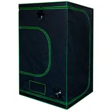 TSGPS Growbox Wachstumszelt 120 x 120 x 200 cm Grün/Schwarz