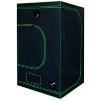 TSGPS Growbox Wachstumszelt 120 x 120 x 200 cm Grün/Schwarz