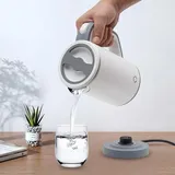 Senderpick - 800 ml Reise-Wasserkocher, kleiner Mini-Wasserkocher, Edelstahl-Wasserkocher, leiser Reise-Wasserkocher, Camping-Wasserkocher, 600 w,