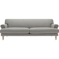Lovi Sofa Ginger, 3-Sitzer, Füße Eiche natur, Sitzunterfederung mit Dynaflex Polsterunterlage, Hightech-Gewebe mit hoher Dimensionsstabilität
