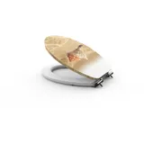 Primaster WC-Sitz mit Absenkautomatik Muschel Weiß