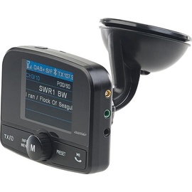 Auvisio FMX-640.dab Kfz-DAB+ Empfänger, FM-Transmitter, Bluetooth, Freisprech-Funktion