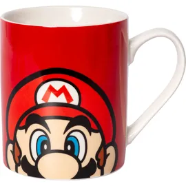 Super Mario Face Tasse 0,325 l Rot