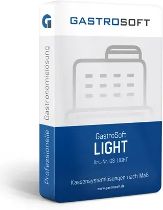 Kassensoftware Gastronomie GastroSoft light - bis zu 10 Tische - inkl. Finanzamt TSE & Aktivierung via Internet 399€ UVP