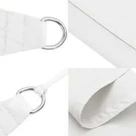vidaXL Sonnensegel 4 x 7 m Weiß