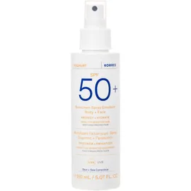 Korres Yoghurt Sonnenspray-Emulsion LSF 50+ 150 ml