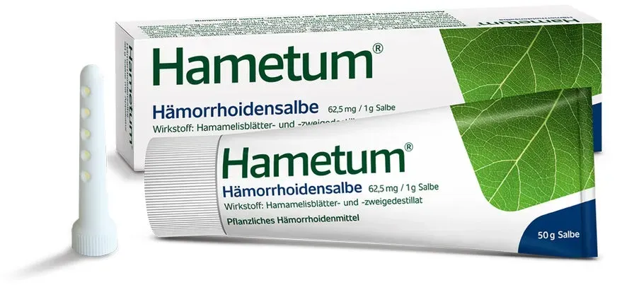 Hametum Hämorrhoidensalbe mit Applikator 50 g