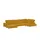 Lounge Collection Wohnlandschaft Mikrofaser 3-Sitzer Gelb