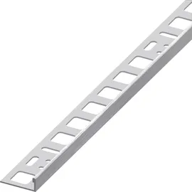 Alfer Winkelprofil 1 m, 8 x 21 mm EdelStahl gebürstet edelstahl gebürstet