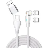 4smarts USB-C auf USB-A 1,8 m Weiß