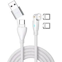 4smarts USB-C auf USB-A 1,8 m Weiß