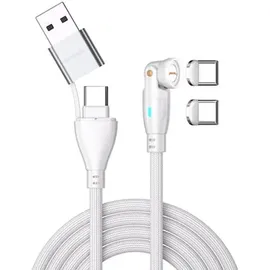 4smarts USB-C auf USB-A 1,8 m Weiß