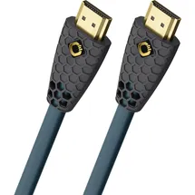 Oehlbach HDMI-Kabel 1,5 m Petrolblau/Anthrazit