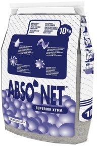 ABSO ́NET Superior Xtra Ölbindemittel, Ideal zur Aufnahme von Öl und Chemikalien in der Industrie, 10 kg - Sack