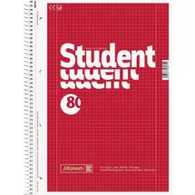 Brunnen Collegeblock Student A4 kariert