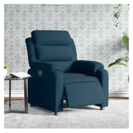 vidaXL Relaxsessel Elektrisch Samt 92,5 x 100 x 0 cm Blau