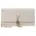 Clutch Kunstleder Beige