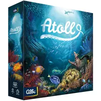 Albi Atoll, in Englisch - Familienstrategie-Brettspiel zur Schaffung eines