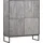 GUTMANN FACTORY Highboard ¦ grau ¦ Maße (cm): B: 115 H: 138 T: 42.0