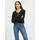 VILA V-Ausschnitt-Pullover Schwarz XS