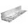green split Ultra Starke Alu Rasenkanten 100 x 38 cm silber