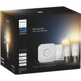 Philips Hue White Ambiance E27 1100 lm Starter-Set 8 W 2 Stk. + Dimmschalter
