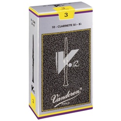 Vandoren Eb-Klarinette, V12 Bb-Klarinette 2,5 Schachtel mit 10 Blättern