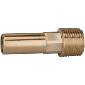 Riegler Einschraubstutzen, MS, 3/4 BSP, für Rohr Außen-Ã ̧ 28 mm