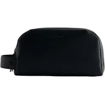 Ted Baker LANIIS Recycled Leather Washbag, Necessaire, Schwarz