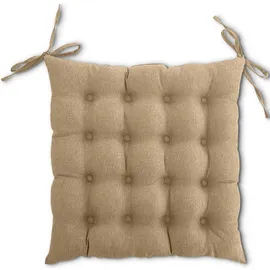 Wometo Stuhlkissen Prime 40 x 40 cm Beige