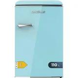 Cecotec Bolero CoolMarket TT Origin Retro-Kühlschrank (110 l, 846 mm hoch, Blau)