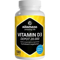 Vitamaze Vitamin D3 Depot  20.000 Tabletten 180 St.