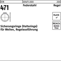  Sicherungsringe für Wellen, DIN 471 6x 0,7 KP