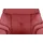 HIMOLLA Relaxsessel 4217 Leder 96 x 107 x 91 cm Rot mit Kopfteil