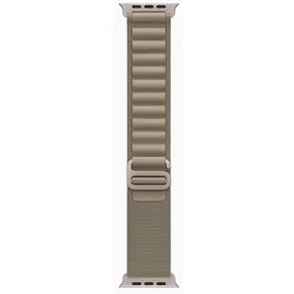 Apple Watch Ultra 2 GPS + Cellular 49 mm Titangehäuse natur, Alpine Loop olive L