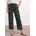 Style Emee Wide Leg Hose deep Bound Grün 36 26