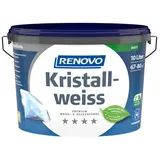 Renovo Premium Wand- und Deckenfarbe Kristallweiß matt 10 l