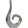 FineBuy FineBuy, Vase 47 cm Aluminium Spirale Tischvase Wohndeko Dekovase (1x)