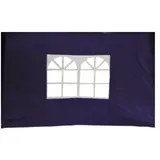 Lex 2er Set Seitenteile für Pavillon 3x3m Fenster Seitenwand Faltpavillon blau