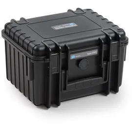 B&W Case Type 2000 SI schwarz mit Schaumstoffeinsatz