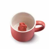 donkey products Donkey Maneki Neko Lucky Mug - Red