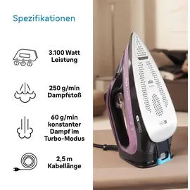 Braun TexStyle 9 SI 9661 violett
