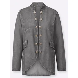 Inspirationen Sweatjacke grau 36