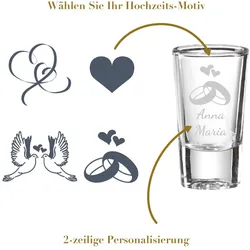 Stamper NIKO 30 ml Einzelglas - Hochzeit: Motiv-Auswahl