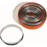 Schneider GmbH SCHNEIDER Ausstechersatz aus Edelstahl, oval, glatt