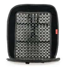 Heyner HEYNER® Premium Holzkugel-Sitzauflage SCHWARZ