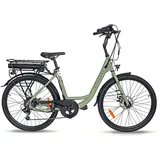 Villette le Debutant Plus, Elektrofahrrad, 26-Zoll, 7-Gang, grün