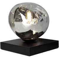 ECO-Light Tischleuchte Canopus Glas Grau Rauch