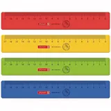 Brunnen 104972517 Lineal 17 cm, Linkshänder, sortiert