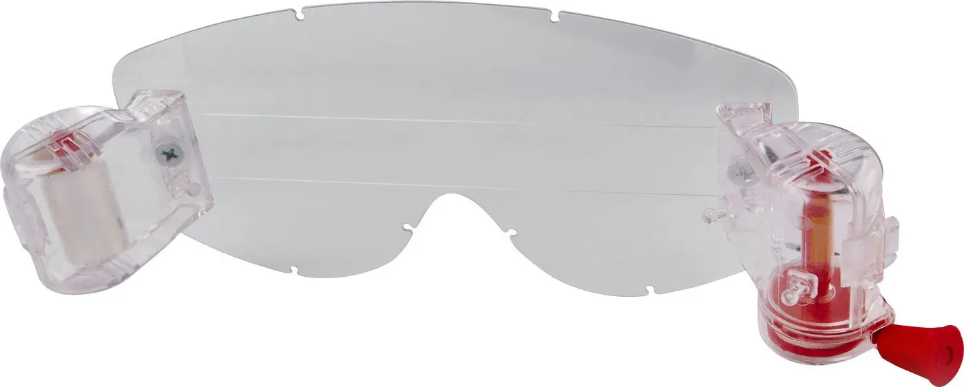 Scorpion Roll-Off System für Crossbrille, transparent für Männer